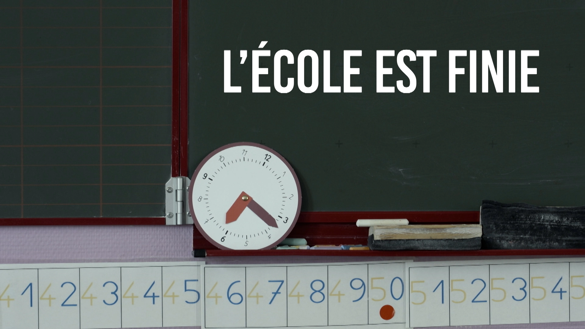 film l'école est finie